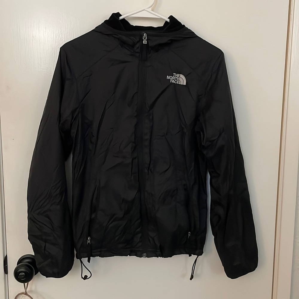 The North Face Women's Black Faux-Fur Lined Full-Zip Hoodie Jacket